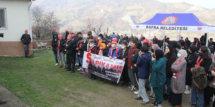 Bafra’da Sarıkamış şehitleri anıldı