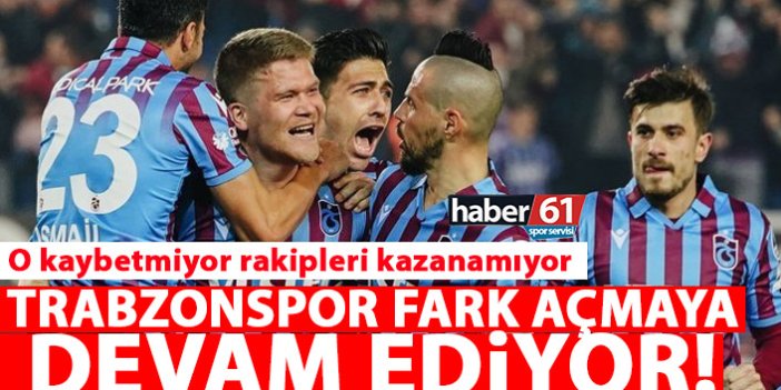 Trabzonspor için çok karlı hafta! Fark açılmaya devam ediyor