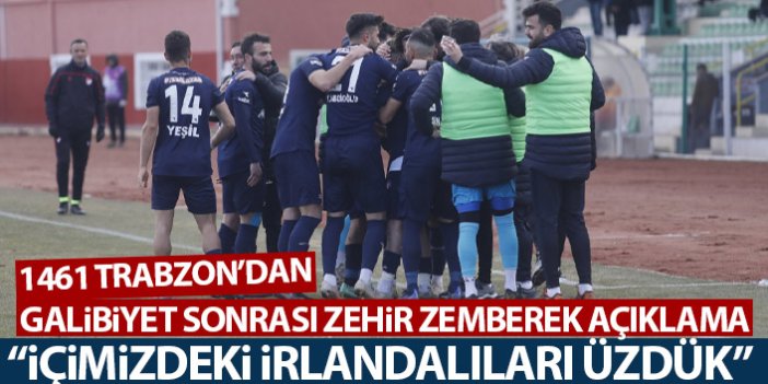 1461 Trabzon'un rakibine başarı dileyen Trabzon ekibinin başkanına tepki: içimizdeki İrlandalıları...