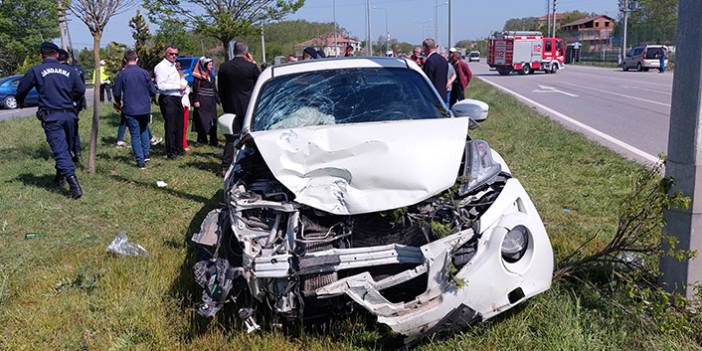 Samsun'da öğretmenler okul dönüşü kaza yaptı: 5'i öğretmen 6 yaralı