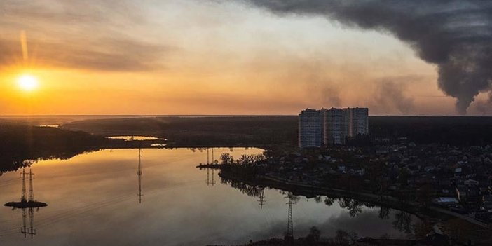 Belediye Başkan açıkladı! Kiev bombalanıyor