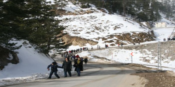 Zigana'da ilk doğa yürüyüşü