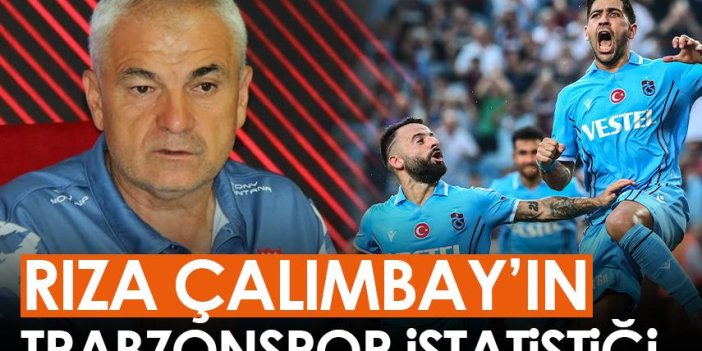 Rıza Çalımbay'ın Trabzonspor istatistiği