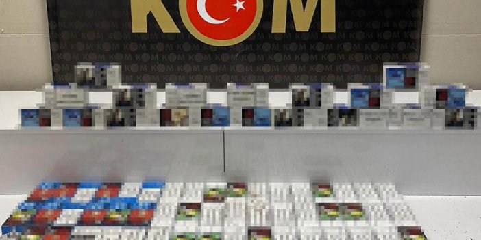 Samsun'da 14 bin kaçak makaron ele geçirildi