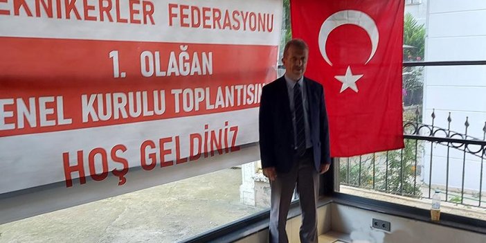 Orhan Baki yeniden Karadeniz Teknikerler Federasyonu başkanı