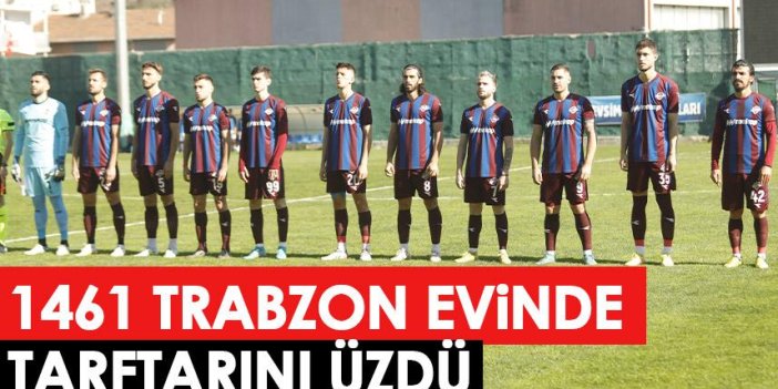 1461 Trabzon Bucaspor'a kaybetti