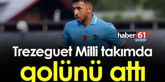 Trezeguet Milli takımda golünü attı