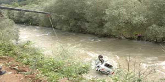 Maçka'daki trafik kazası