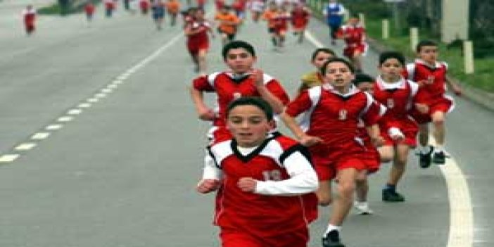 Trabzon'da atletizm yarışması