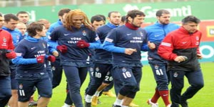 Trabzonspor'da taktik idmanı