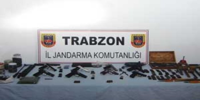 Trabzon silah kaçakçılığı