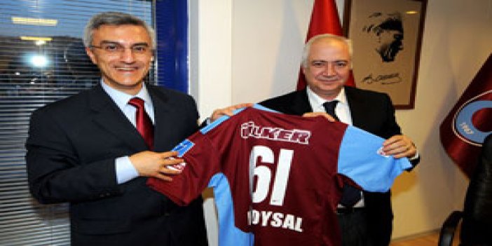 Müsteşarın Trabzonspor ziyareti