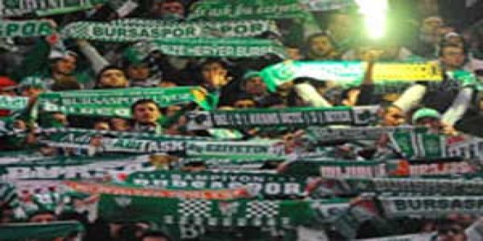 Bursaspor taraftarı olay çıkardı