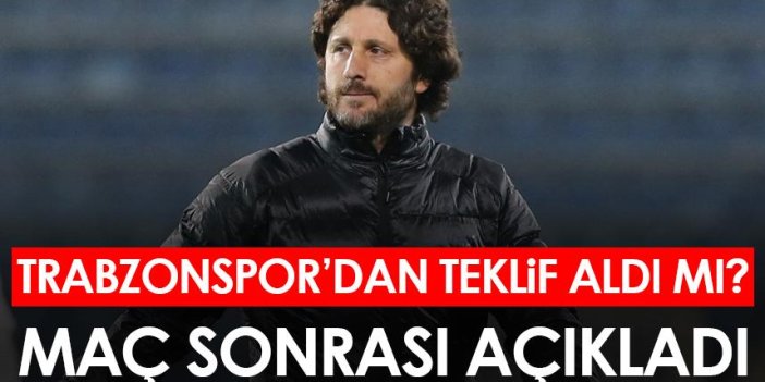 Fatih Tekke'den Trabzonspor açıklaması! Teklif aldı mı?