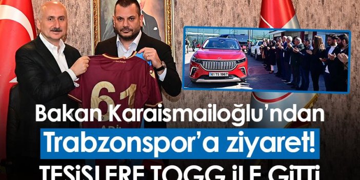 Bakan Karaismailoğlu’ndan Trabzonspor’a ziyaret!