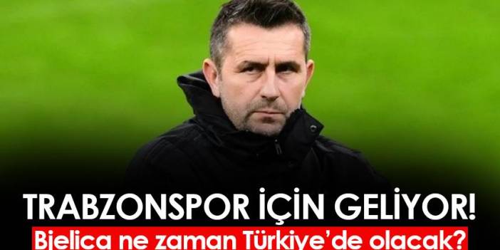 Trabzonspor Bjelica'yı bugün Türkiye'ye getiriyor