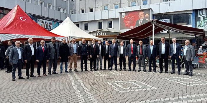 Samsun'un Terme ilçesinde bayramlaşma programı düzenlendi