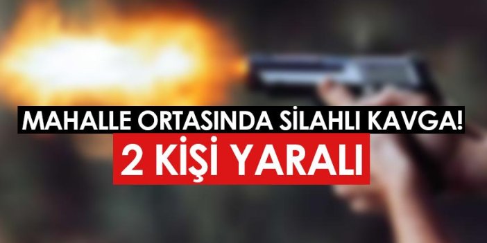 Giresun Bulancak'ta silahlı kavga! 2 yaralı