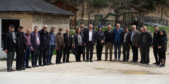 CHP Trabzon Milletvekili Adayı Hacıoğlu, vatandaşın gönlüne dokundu " Tonya nasibini alacak"