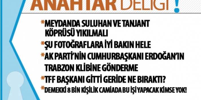 Anahtar Deliği 01.03.2019