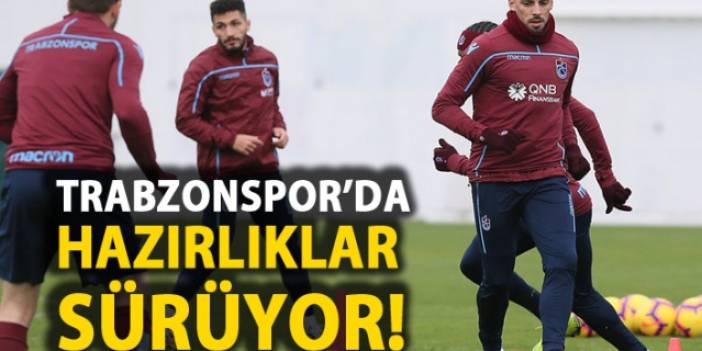 Trabzonspor, Kasımpaşa maçı hazırlıklarını sürdürdü. 1 Mart 2019