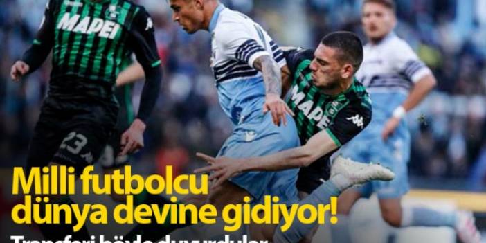 Milli futbolcu dünya devine gidiyor