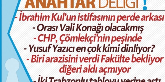 Anahtar Deliği - 28.06.2019