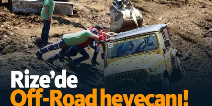 Rize’de Off-Road heyecanı!