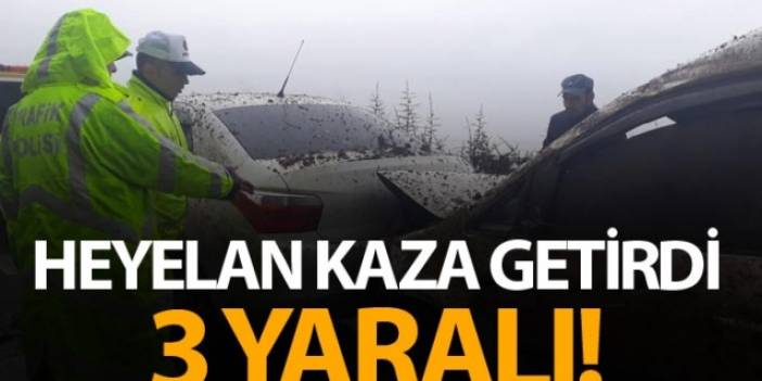 Giresun’da heyelan kazaya neden oldu: 3 yaralı