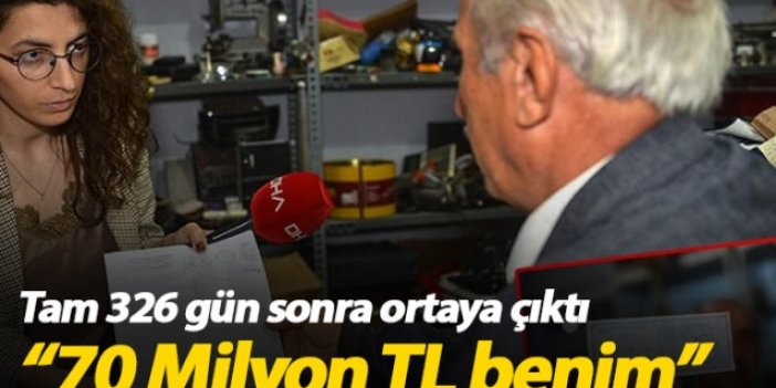 "70 milyon TL benim"