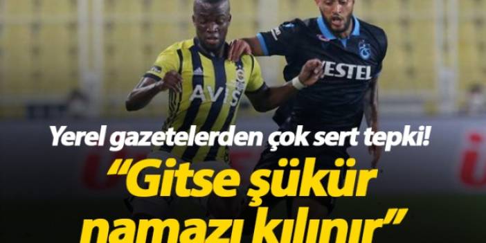 Yerel gazetelerden Trabzonspor'a sert tepki