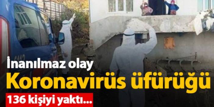 Koronavirüs üfürüğü! 136 kişiyi yaktı