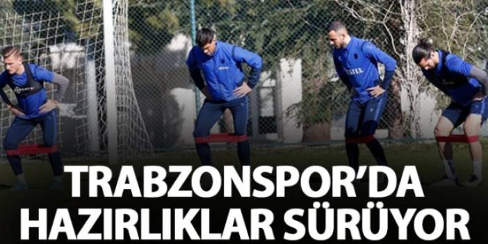 Trabzonspor ligin 16.haftasında oynayacağı F.Karagümrük maçına hazırlanıyor.