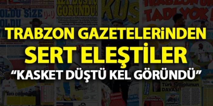 Trabzon Gazetelerinde beraberlik manşetleri 15 Mart 2021