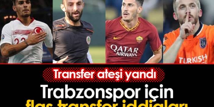 Trabzonspor için günün transfer iddiaları - 25.12.2021