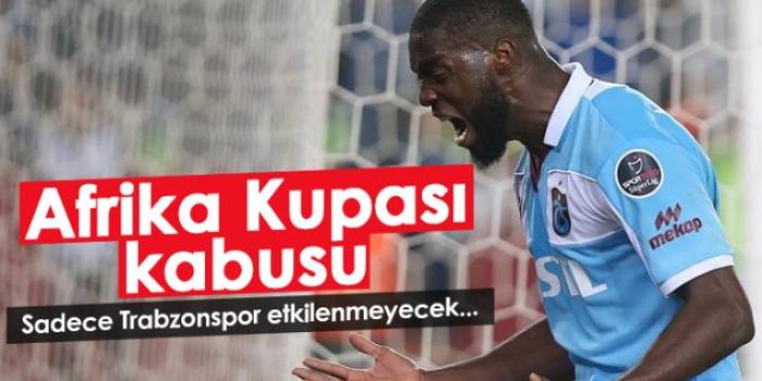 Süper Lig'in Afrika Kupası raporu