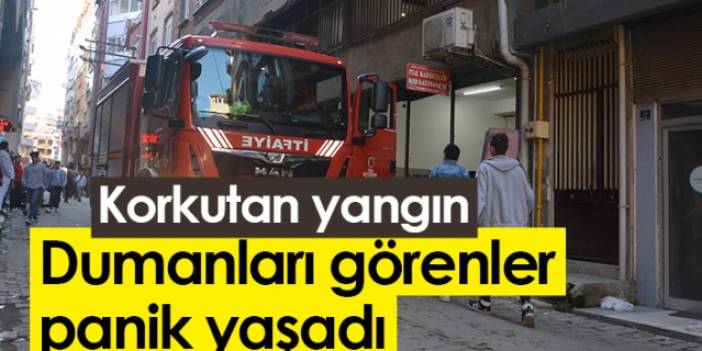 Ordu'da korkutan yangın! Dumanları görenler panik yaşadı. Foto Galeri