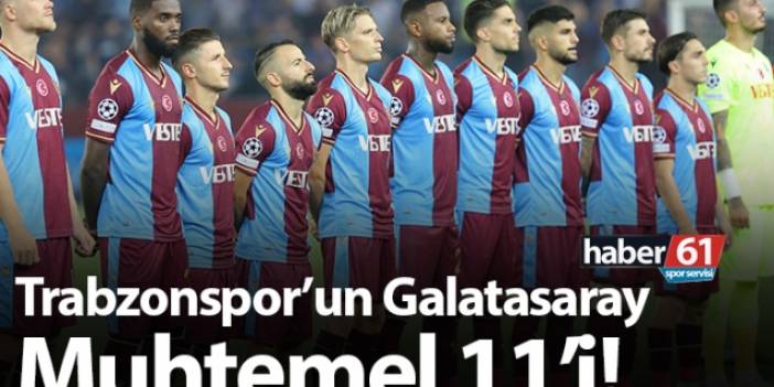 Trabzonspor ligin 4.haftasında Galatasaray ile karşılaşıyor. 27 Ağustos 2022- Foto Galeri