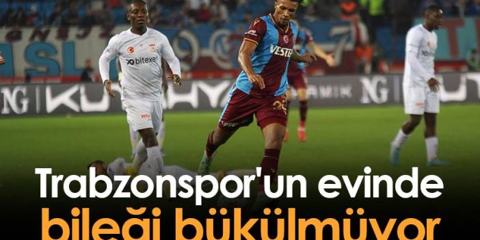 Trabzonspor'un evinde bileği bükülmüyor. Foto Haber