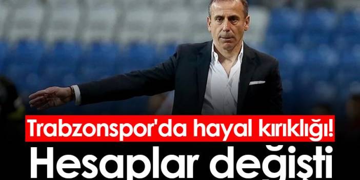 Trabzonspor'da hayal kırıklığı! Hesaplar değişti. Foto Galeri