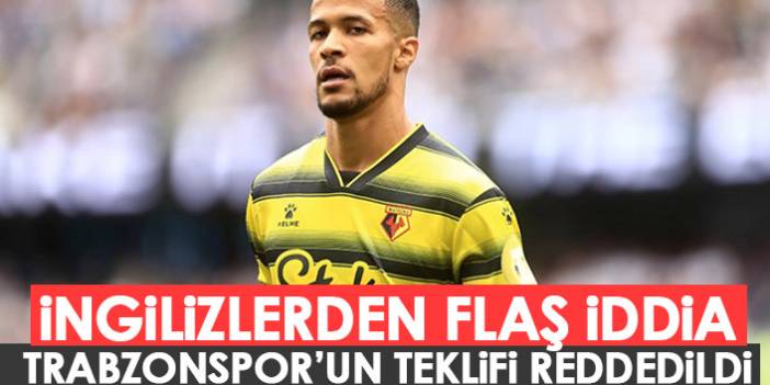 İngilizlerden flaş Trabzonspor açıklaması geldi