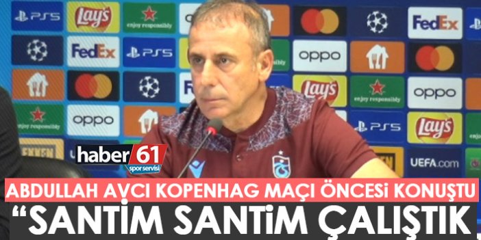 Abdullah Avcı: Santim santim hesapladık Şampiyonlar Ligi’nde olmak istiyoruz