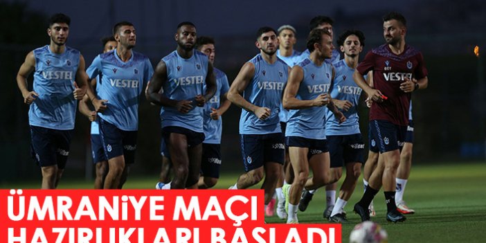 Trabzonspor hazırlıklara başladı!