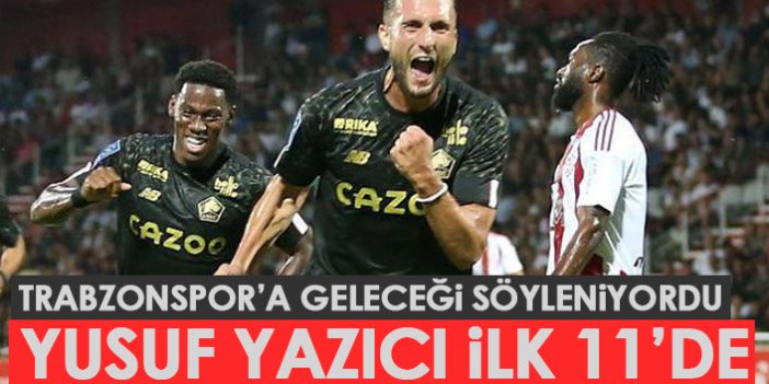 Trabzonspor'a geleceği söyleniyordu! Yine ilk 11'de sahaya çıktı