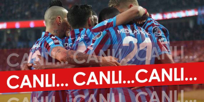 Ümraniyespor - Trabzonspor Canlı anlatım