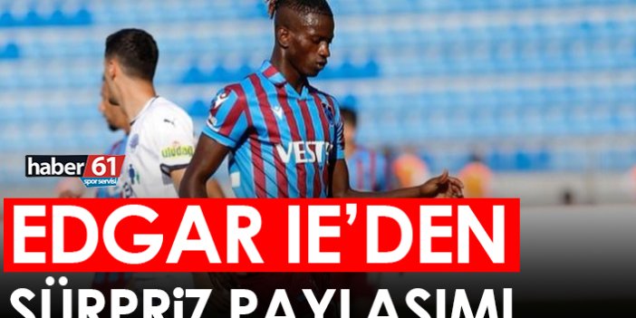 Eski Trabzonsporludan sürpriz paylaşım!