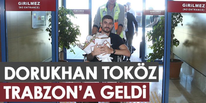 Dorukhan Toköz Trabzon'a geldi