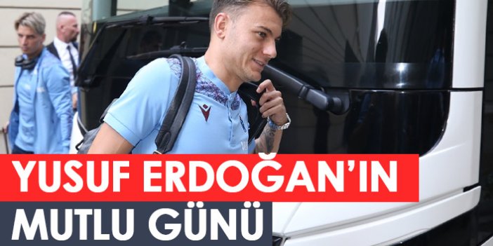 Trabzonspor'da Yusuf Erdoğan bir kez daha baba oldu