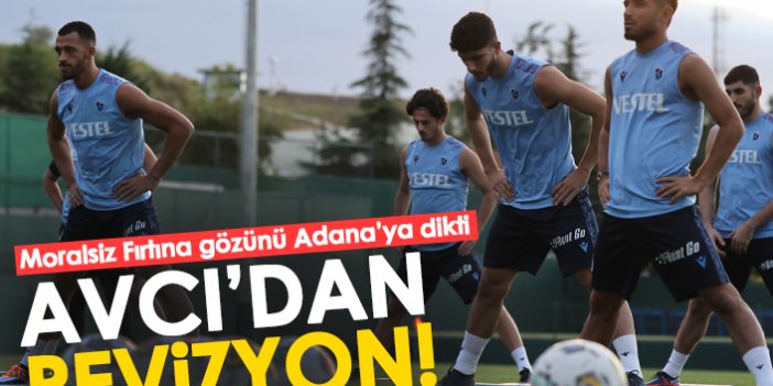 Trabzonspor gözünü Adana Demirspor'a dikti! Avcı'dan revizyon beklentisi