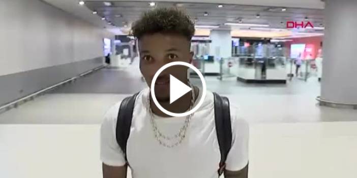 Trabzonsporun yeni transferi Jean-Philippe Gbamin, İstanbula geldi. Video Haber